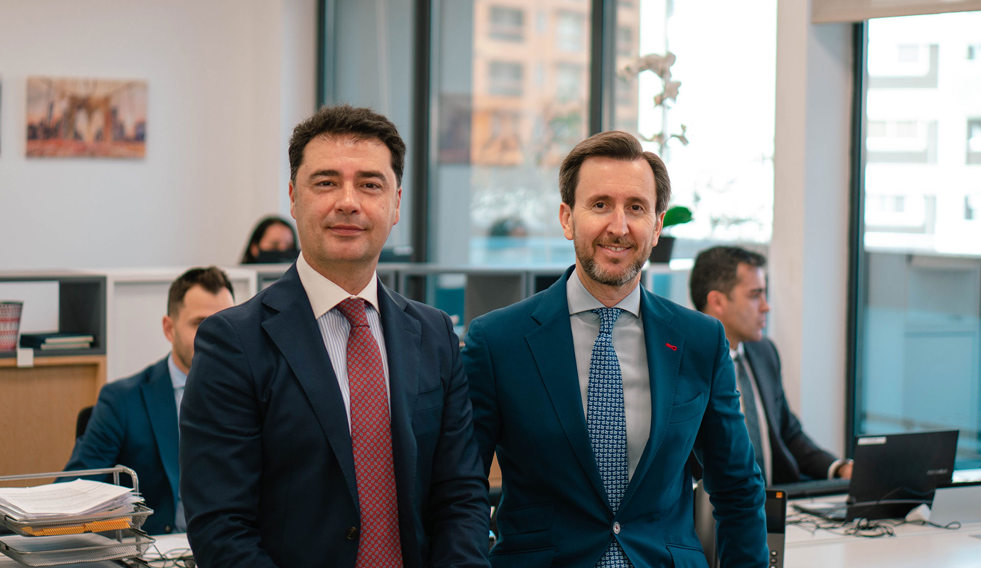 Joaquín Palma y Jon Aldecoa, socios fundadores de Get Involved